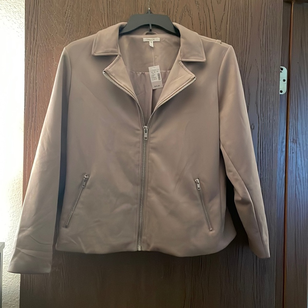 NWT size XL beige jacket from Maurice’s